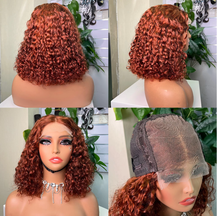 Highlight SDD Natural 5x5 Glueless Lace Frontal 250% Density Water Wave Human Hair Wig