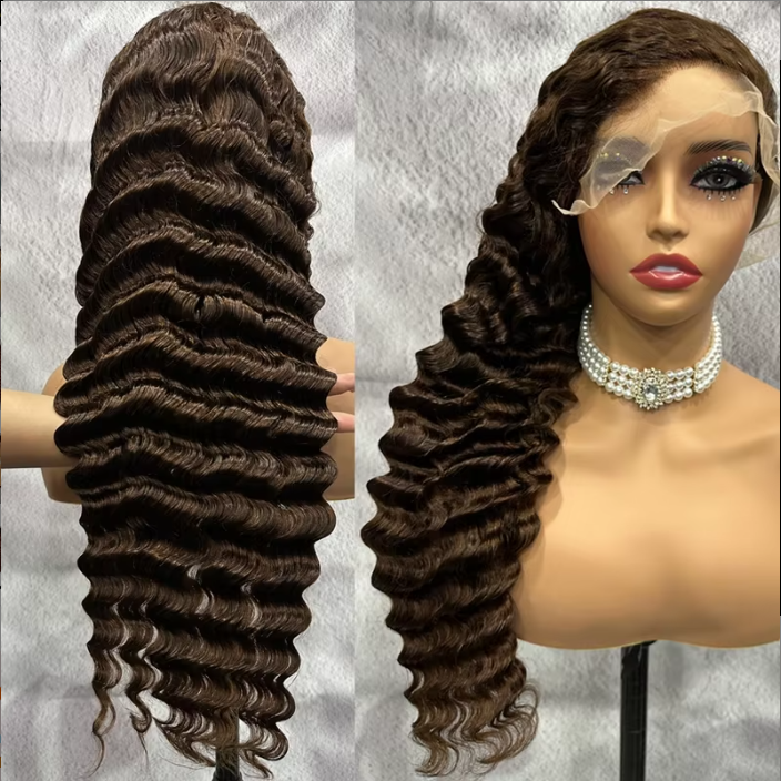 Factory Wholesale 100% Human Hair Lace Frontal Wig straight Body Wave Deep Wave Water Full Lace Raw virgin Human Wig