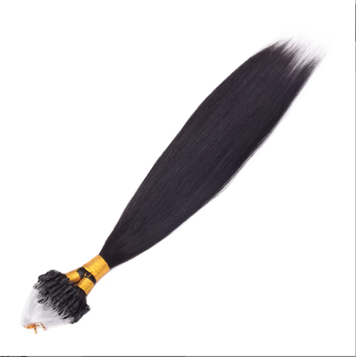 Raw Brazilian Hair Extension I-tip and Micro Links Micro-loop Hair Extensions Onda De Agua 14-26 Inch Micro Ring Loop 120g Hair