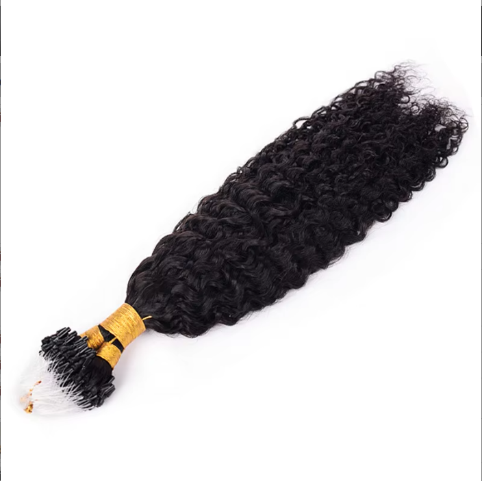 Raw Brazilian Hair Extension I-tip and Micro Links Micro-loop Hair Extensions Onda De Agua 14-26 Inch Micro Ring Loop 120g Hair