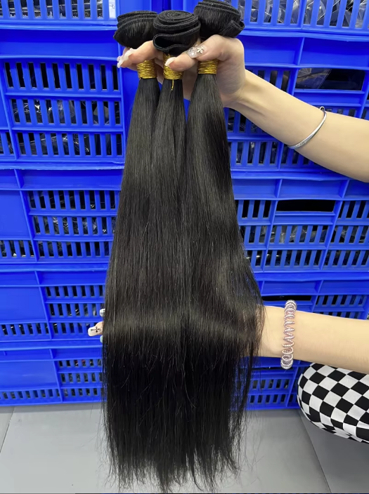 Wholesale Natural Color 11A 12A Soft Afro Raw Indian Virgin Human Hair Extensions Body Deep Wave Cuticle Aligned Double Weft