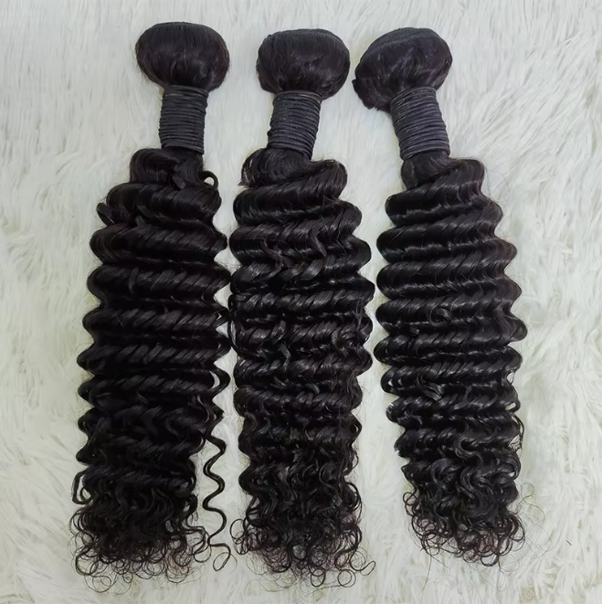 Loose Deep Malaysian Virgin Unprocessed 100% Human Hair Extensions Cuticle Aligned Hair Supplier