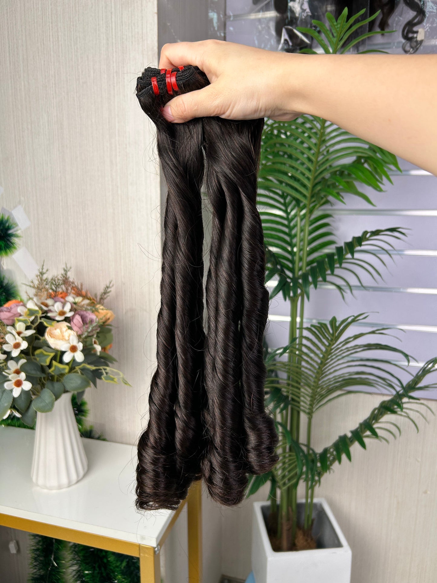 Fumi Super Double Drawn Natural Human Hair Spring Hair Bundles