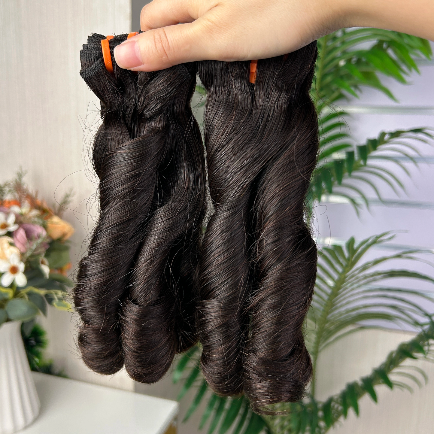 Fumi Super Double Drawn Natural Human Hair Spring Hair Bundles