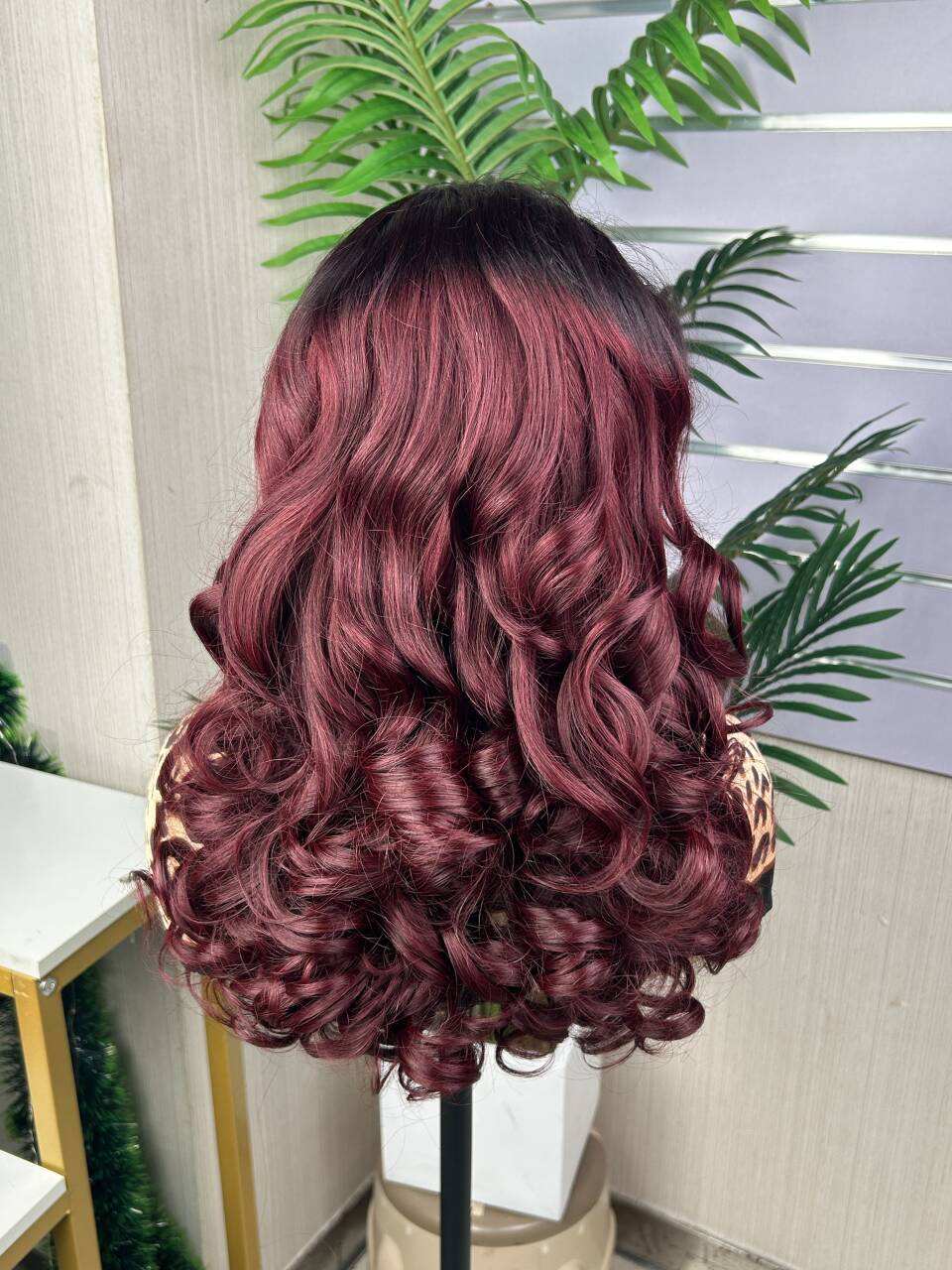 High Quality and Full Density Bouncy Loose Curl SDD Super Double Drawn Full Frontal Wig Human Hair 300% Density