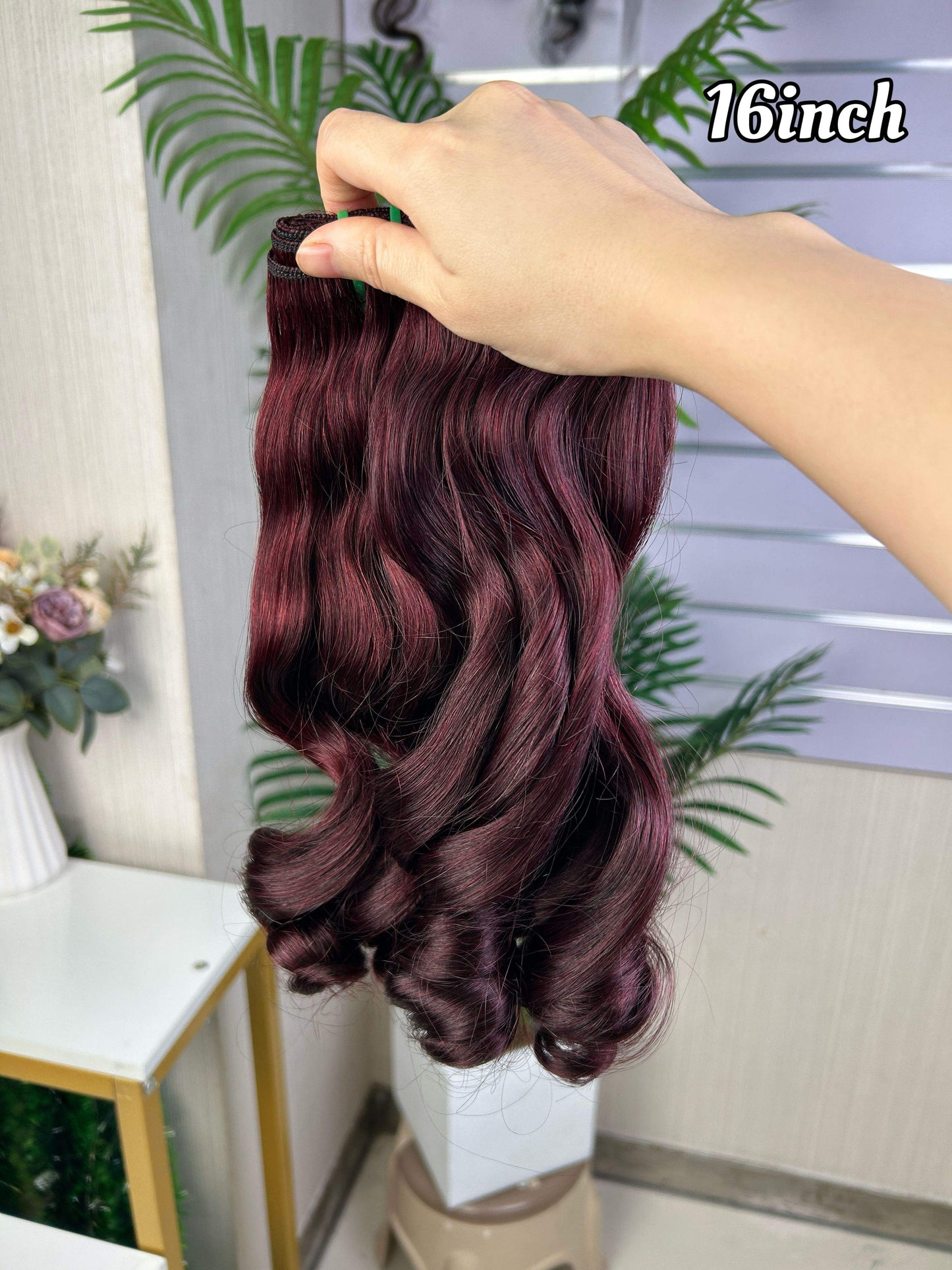 Wholesale Hot Selling Bouncy Hair Bundle 100g Per Pack Double Drawn Pissy Curly Hair Extension 100% Human Hair
