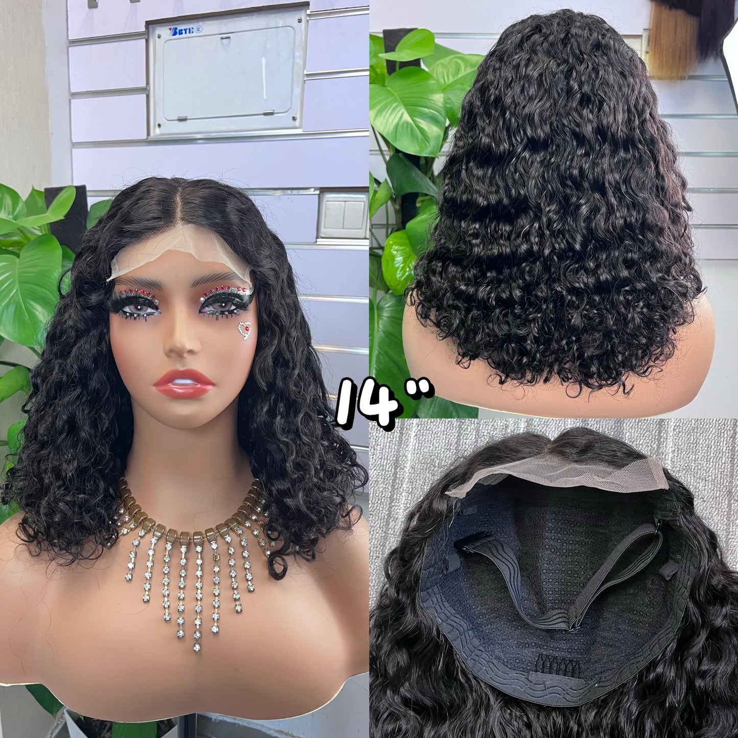 SDD Water Wave 5*5 Wig Super Double Drawn Vietnam 100% Human Hair Luxury Wig