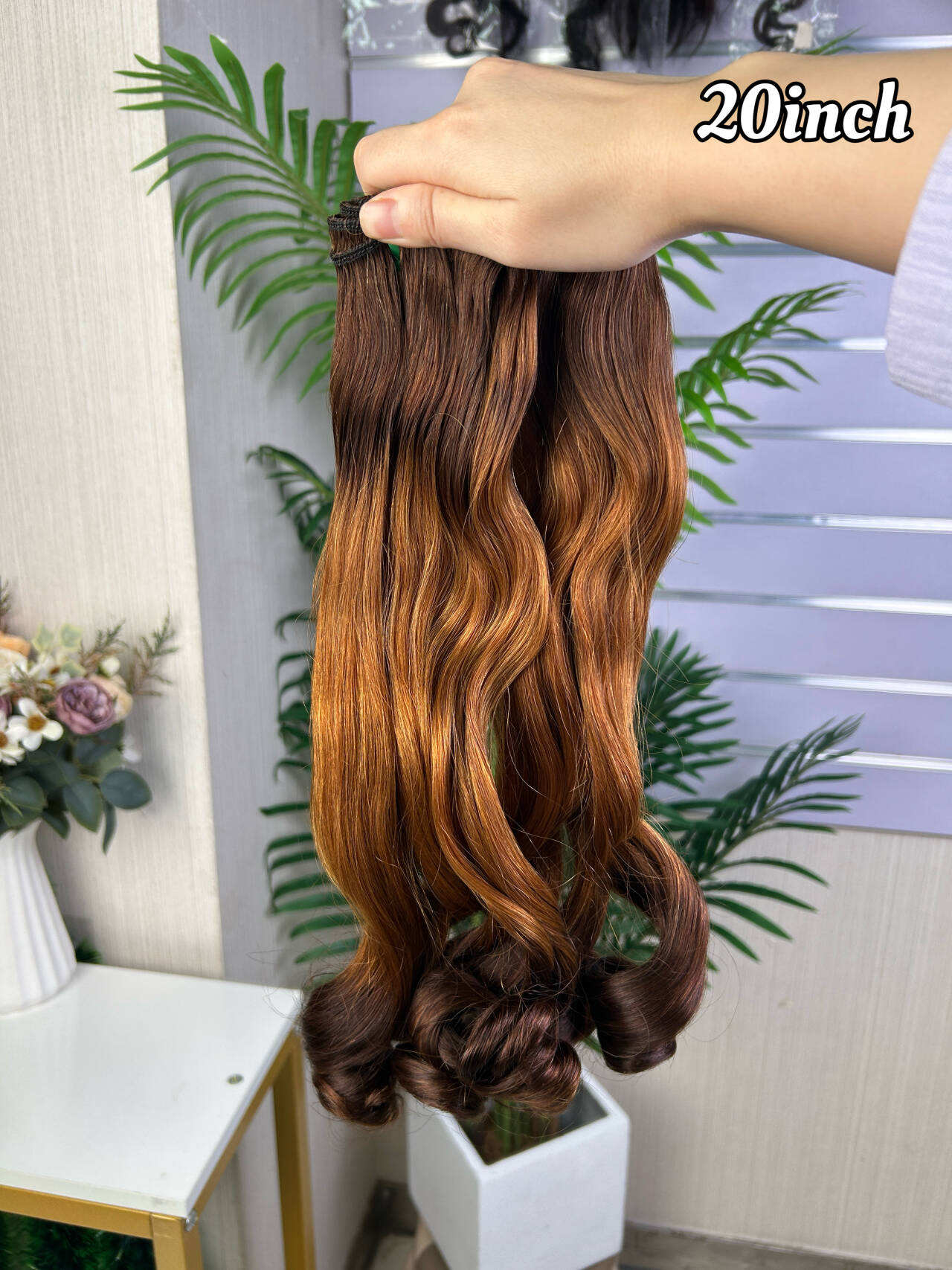 Wholesale Hot Selling Bouncy Hair Bundle 100g Per Pack Double Drawn Pissy Curly Hair Extension 100% Human Hair