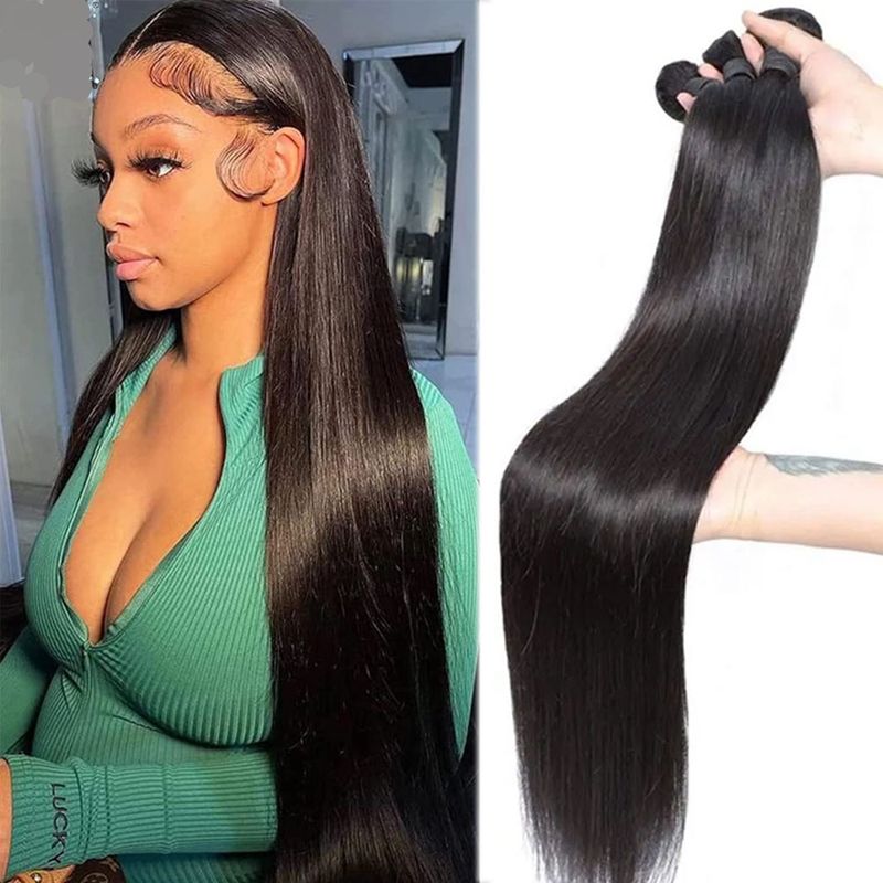 Wholesale Natural Color 11A 12A Soft Afro Raw Indian Virgin Human Hair Extensions Body Deep Wave Cuticle Aligned Double Weft