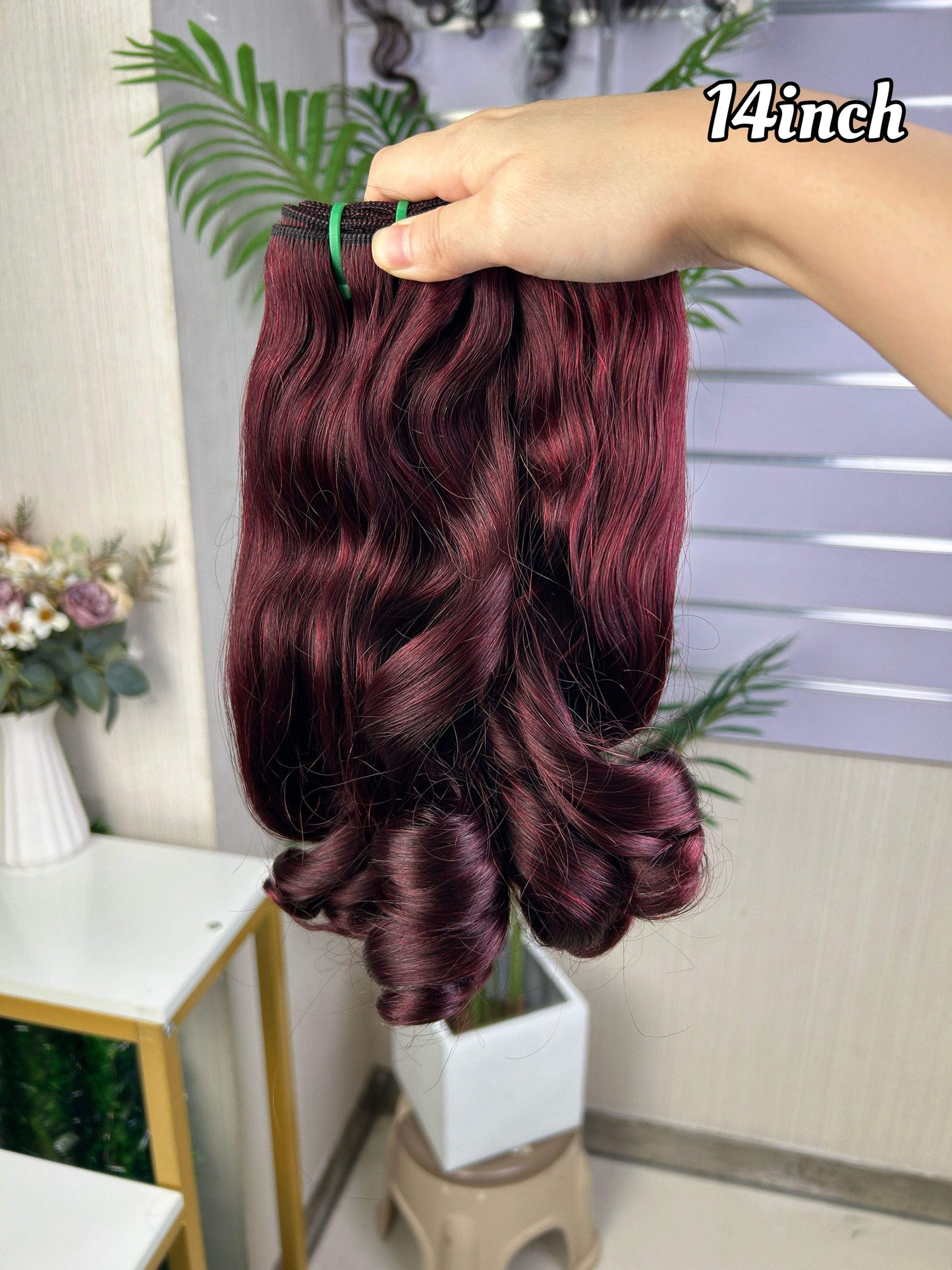 Wholesale Hot Selling Bouncy Hair Bundle 100g Per Pack Double Drawn Pissy Curly Hair Extension 100% Human Hair
