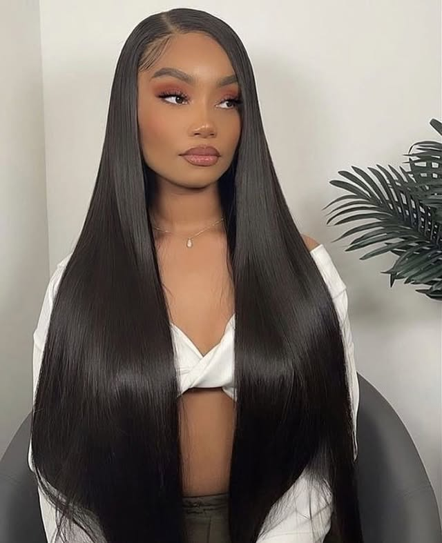 Sdd Vietnam Bone Straight Wig Super Double Drown Raw Hair 5x5 Straight HD Lace Closure Wigs