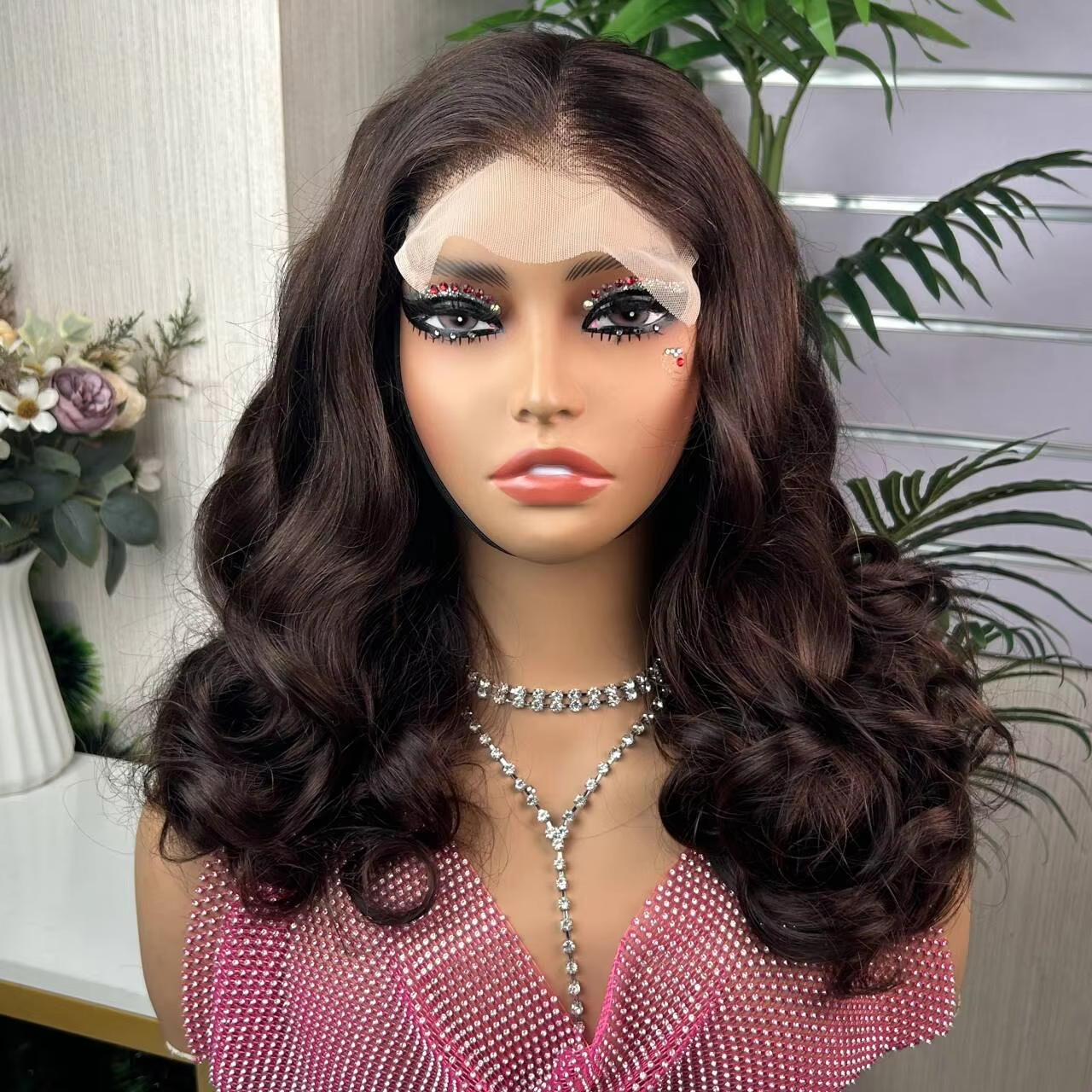 SDD 5x5 Loose Bouncy Wig 100% Human Hair Quality Wig Full Density