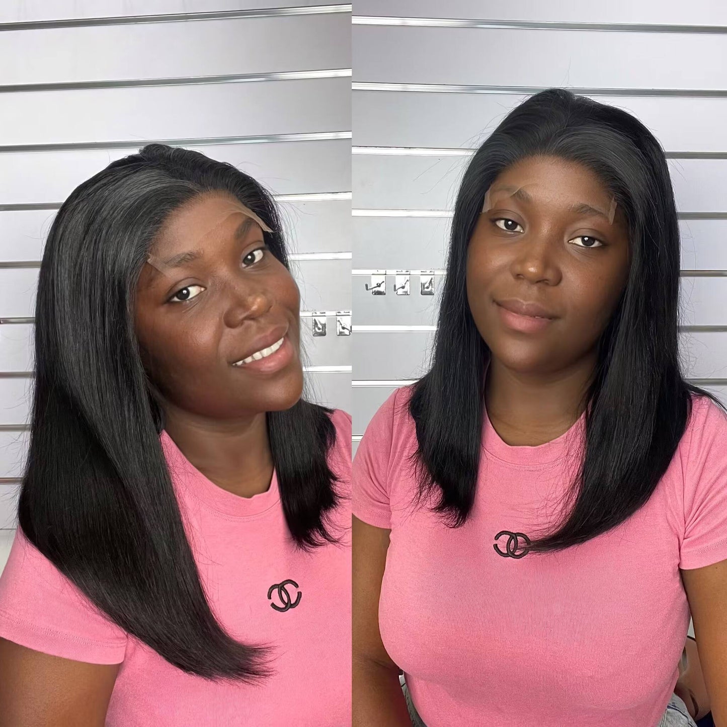 Cheap Price Wholesale Cheap Glueless Brazilian Virgin Raw Human Hair Straight 5x5 HD Bob Lace Closure Wig