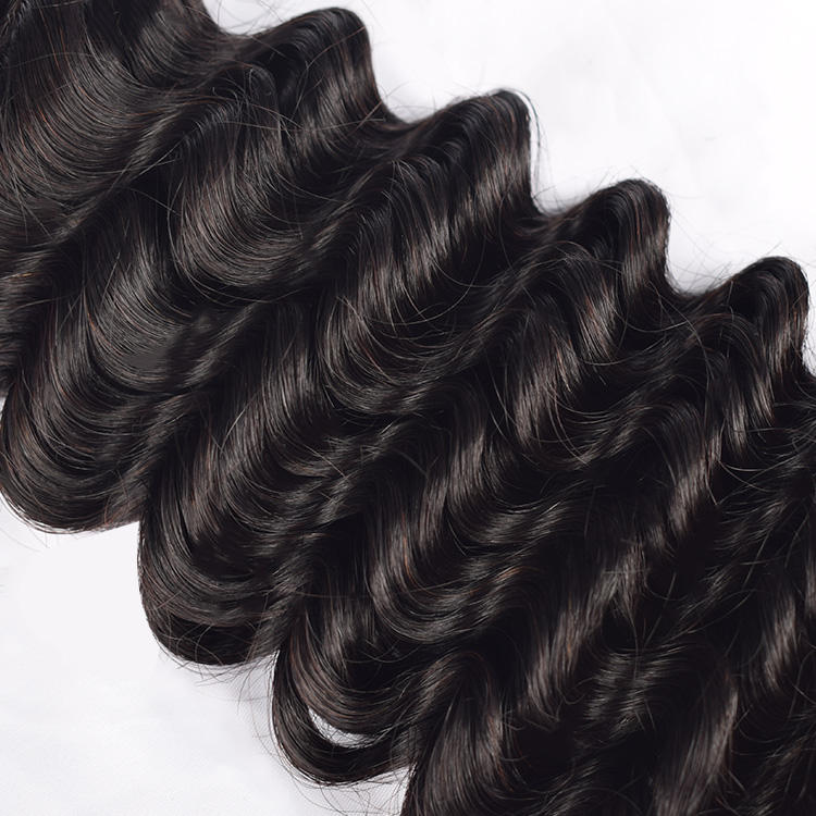 Factory Price Vendor Brazilian 100% Human Hair Color Bulk Hair Braiding Cuticle Aligned Virgin Hair Deep Wave