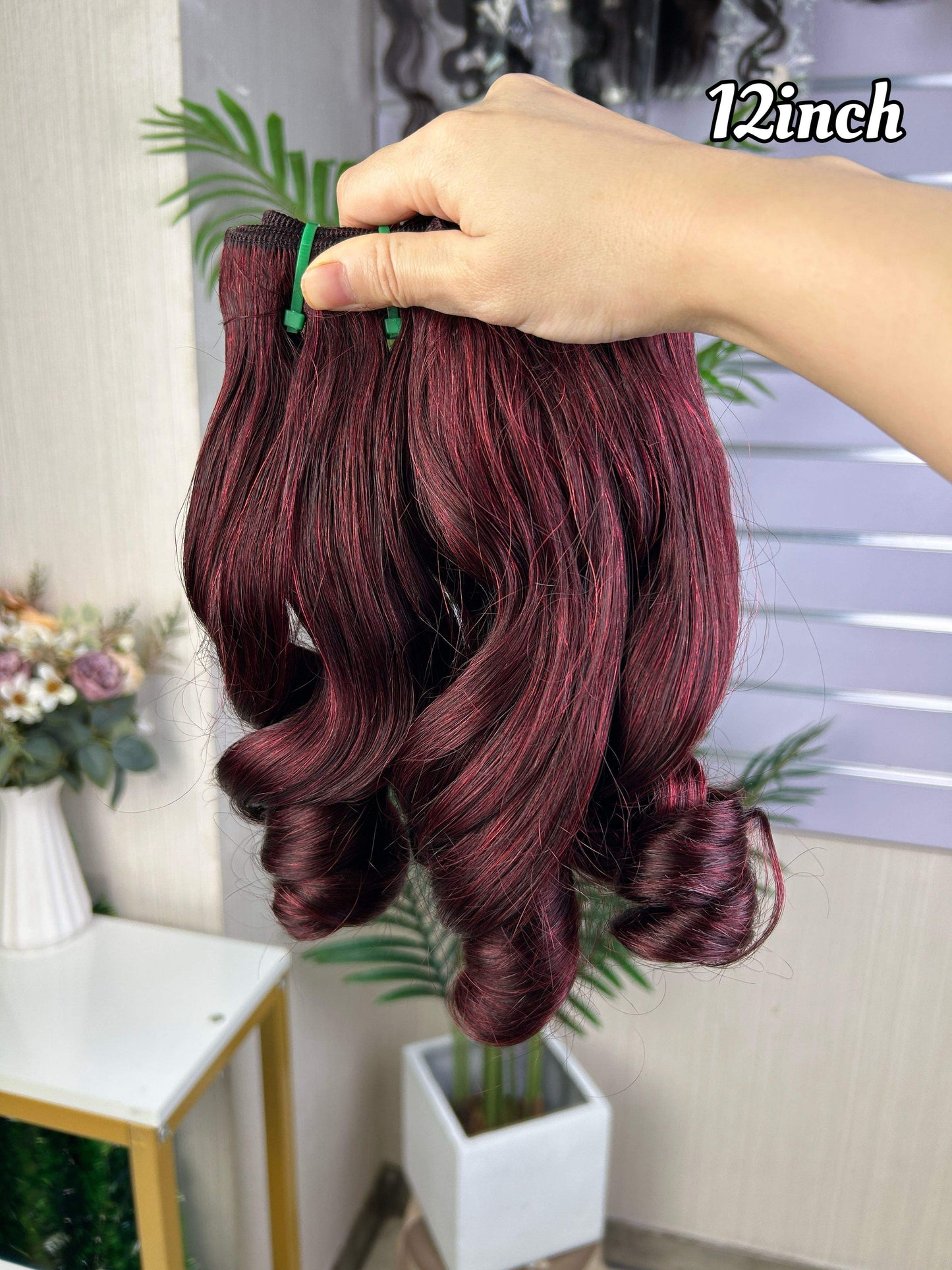 Wholesale Hot Selling Bouncy Hair Bundle 100g Per Pack Double Drawn Pissy Curly Hair Extension 100% Human Hair