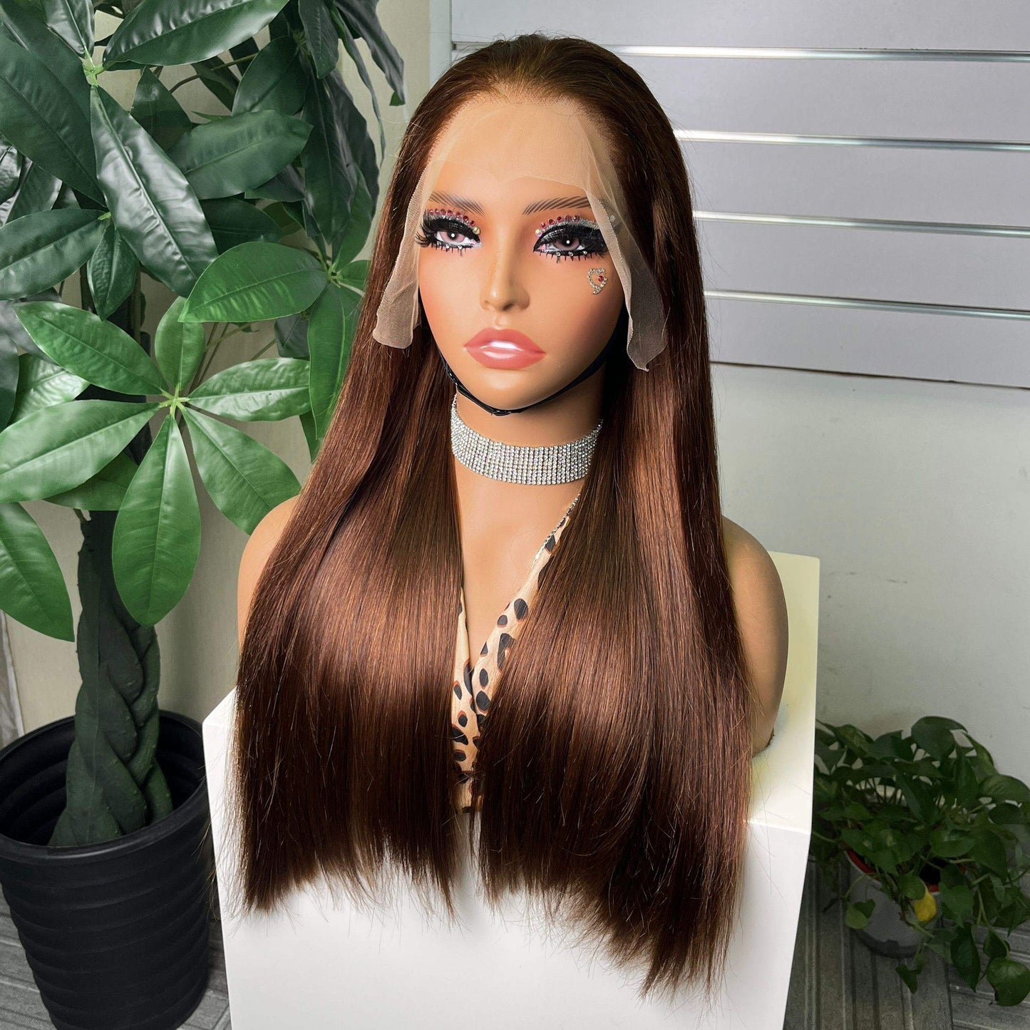 Glueless Brazilian Virgin Raw Human Hair Straight 13*4 Bob Lace Frontal Wig Cheap Price Wholesale
