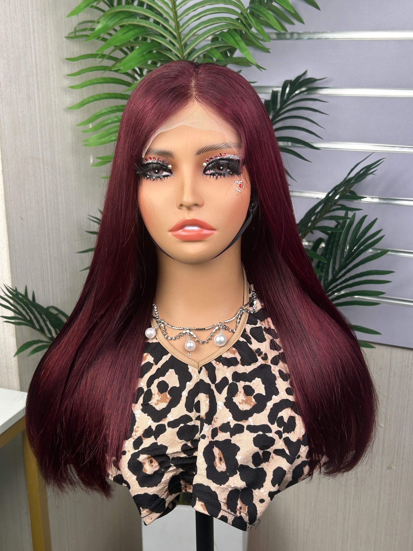 Wholesale Wig 100% Human Hair SDD Vietnam Bone Straight Bob Wig 5*5 Lace Closure Bob Wig Wine Color