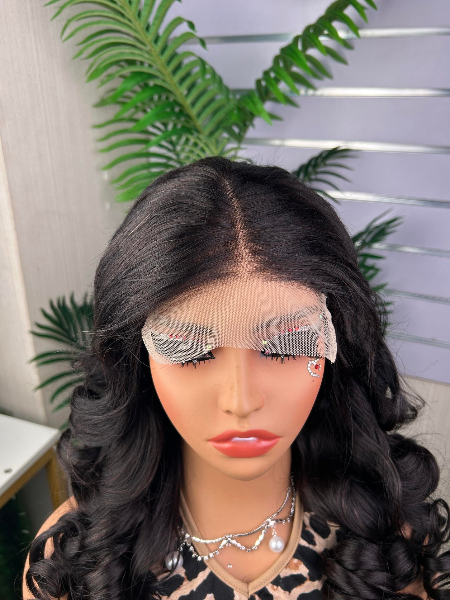 5*5 Frontal Bouncy Wave Wig High Density Super Double Drawn Quality Wholesaler Bundles Wigs Frontals and Closures Supply