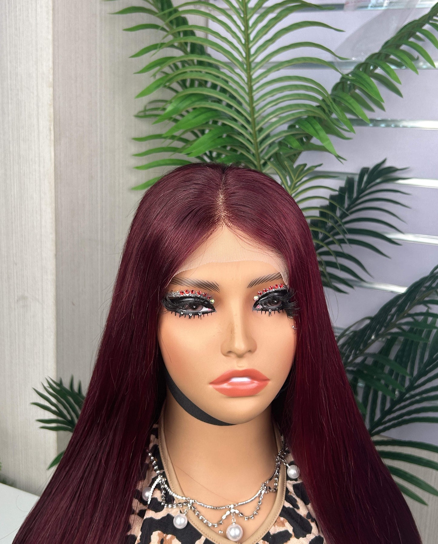 Wholesale Wig 100% Human Hair SDD Vietnam Bone Straight Bob Wig 5*5 Lace Closure Bob Wig Wine Color