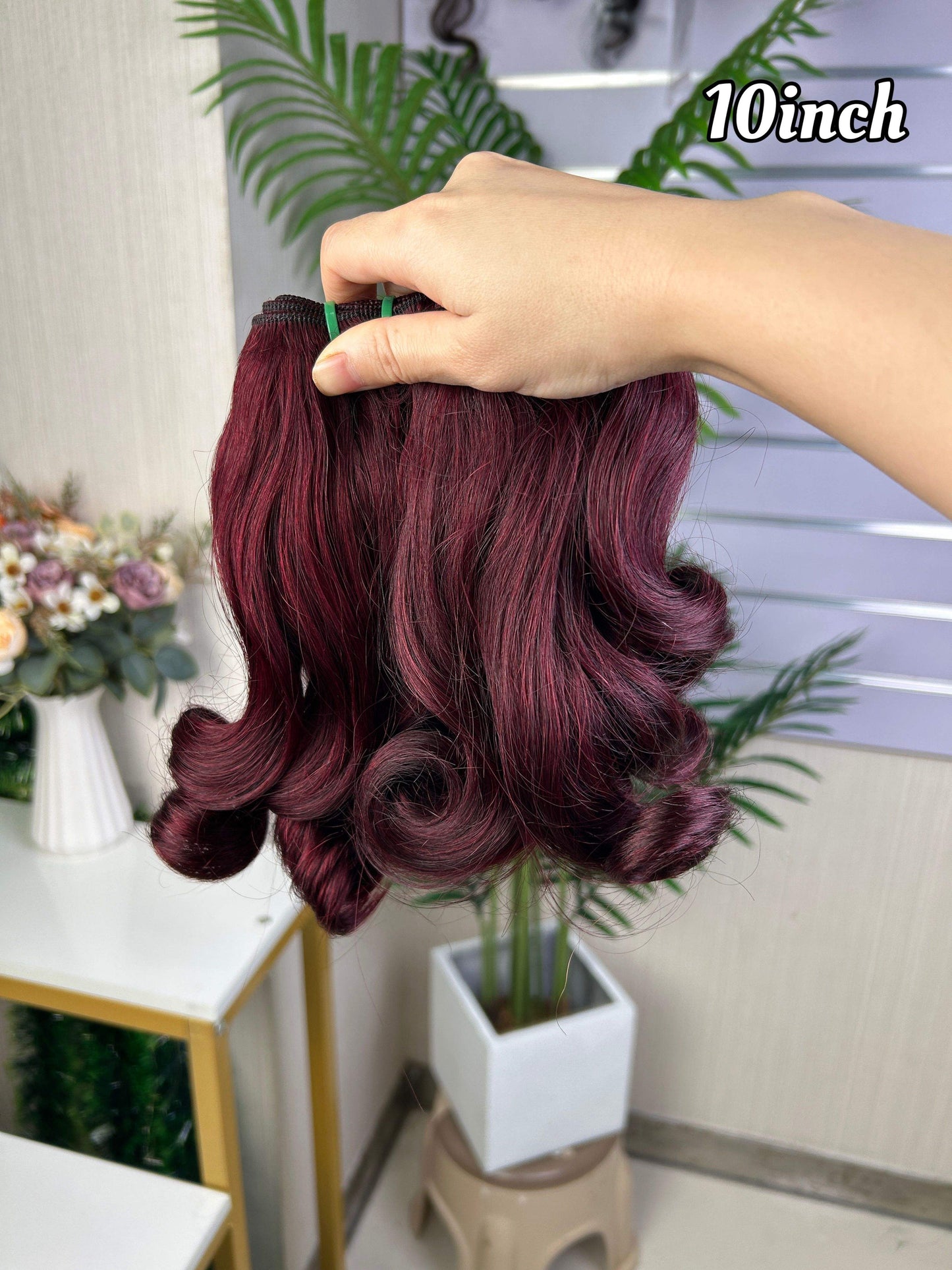 Wholesale Hot Selling Bouncy Hair Bundle 100g Per Pack Double Drawn Pissy Curly Hair Extension 100% Human Hair