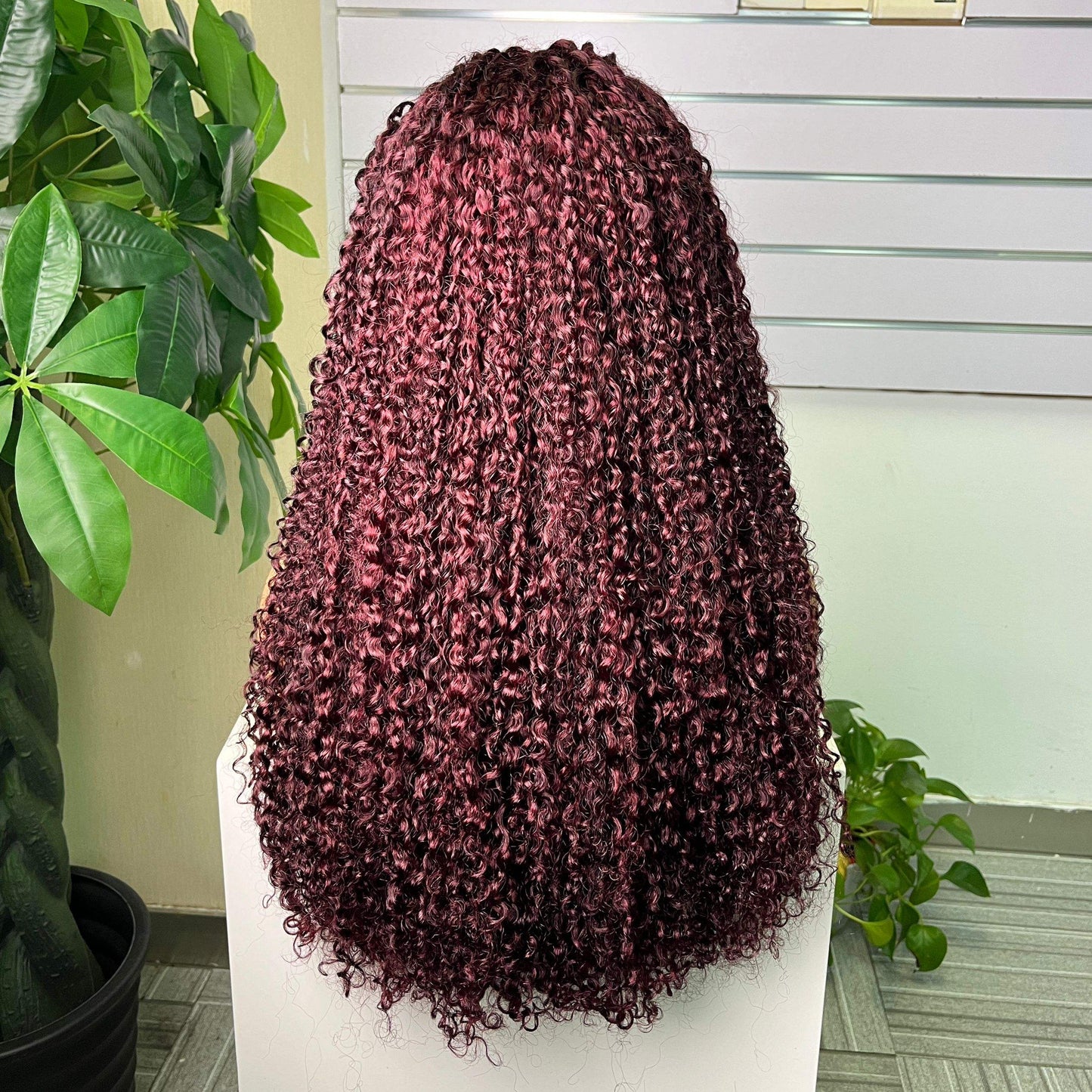 Super Double Drawn Lace Frontal Wig Raw Original Human Hair Vendors Pissy Curls Lace Frontal Wig