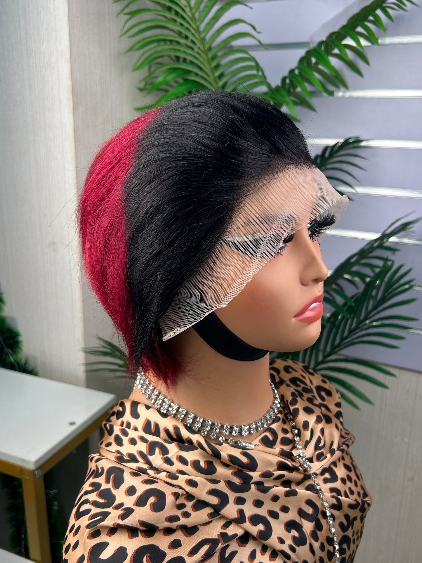13x4 Lace Pixiel Cut Wig Breathable Cap Wigs 100% Human Hair Lace Frontl for Women