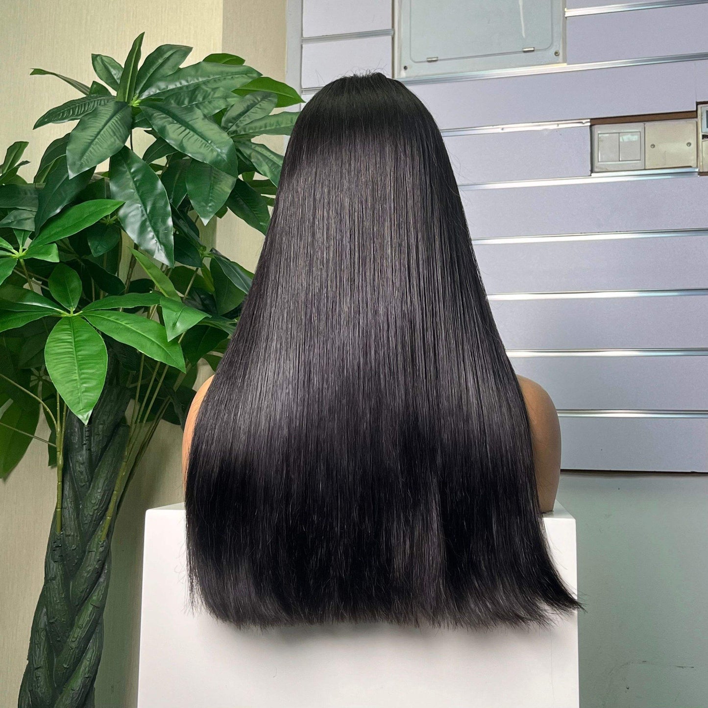 Glueless Brazilian Virgin Raw Human Hair Straight 5*5 Bob Lace Closure Wig Cheap Price Wholesale