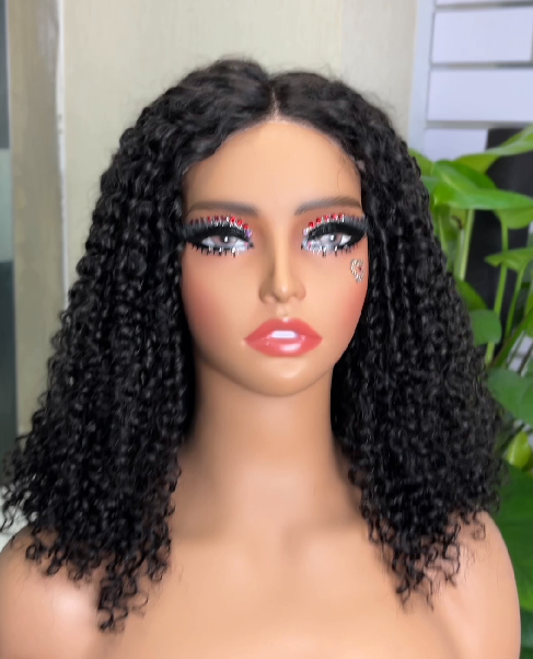 5*5 Pixie Curly Wig Super Double Drawn Vietnam Wig