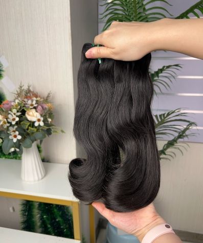Wholesale Hot Selling Hook Straight Bundle 100g Per Pack Super Double Drawn Fumi Quality Hair Extension 100% Human Hair