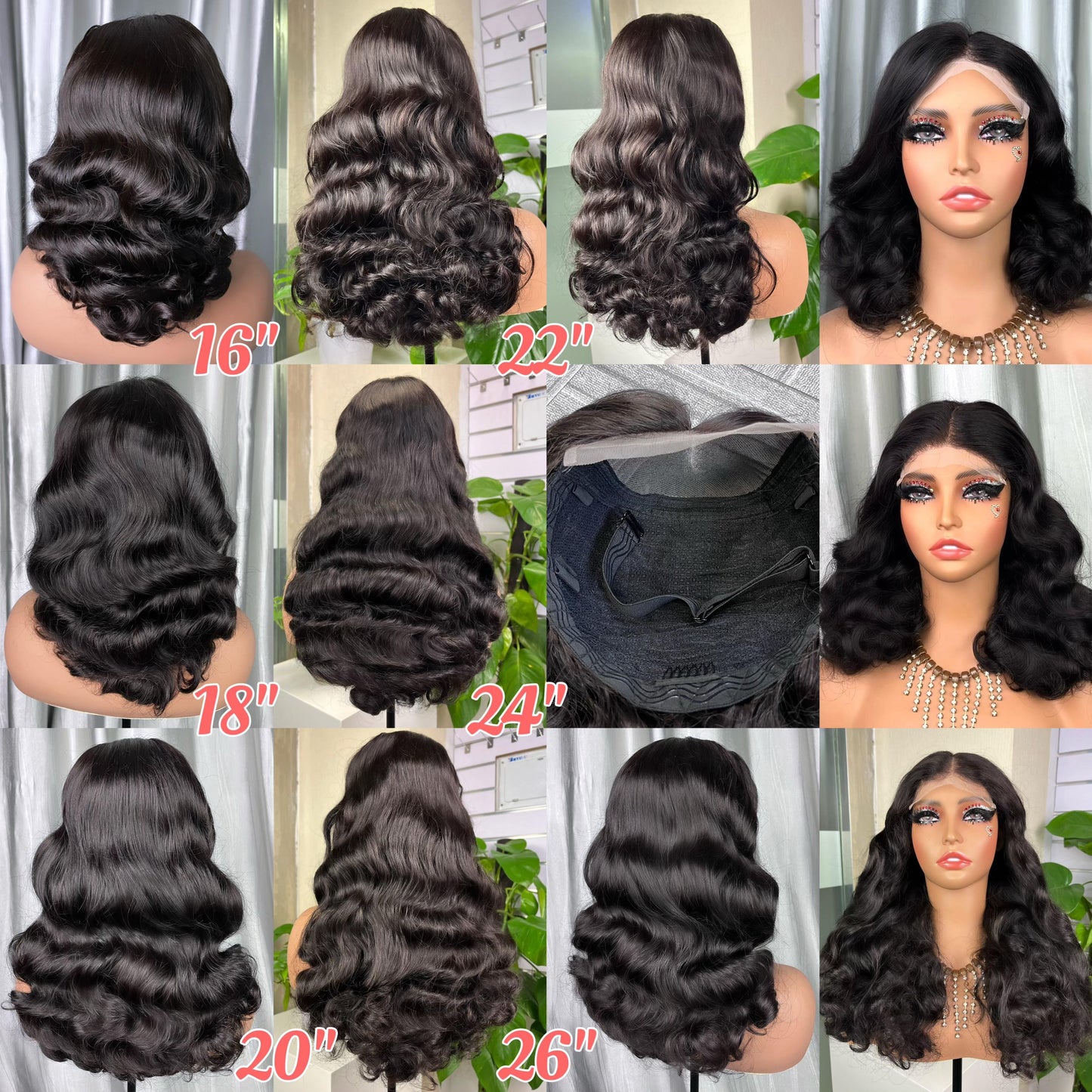 SDD Loose Body 5*5 Wig Super Double Drawn Vietnam 100% Human Hair