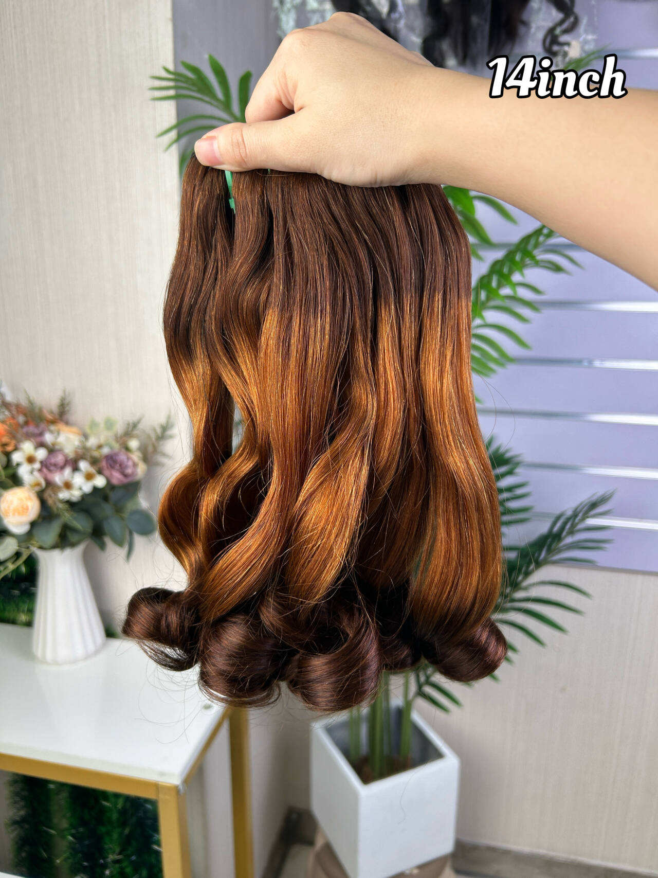 Wholesale Hot Selling Bouncy Hair Bundle 100g Per Pack Double Drawn Pissy Curly Hair Extension 100% Human Hair