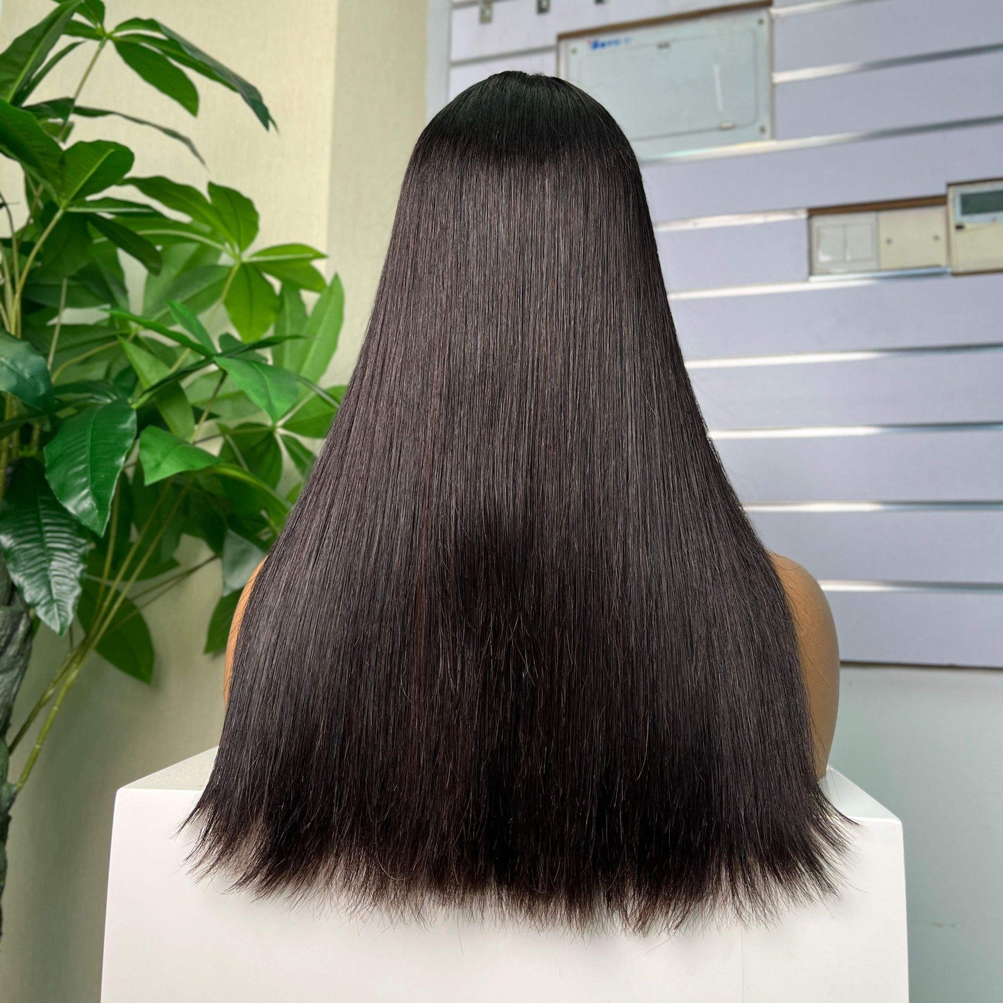 Wholesale Price Virgin Quality Kim K Wig Bone Straight Human Hair Wig for Black Women 2*6 Lace Front Wig