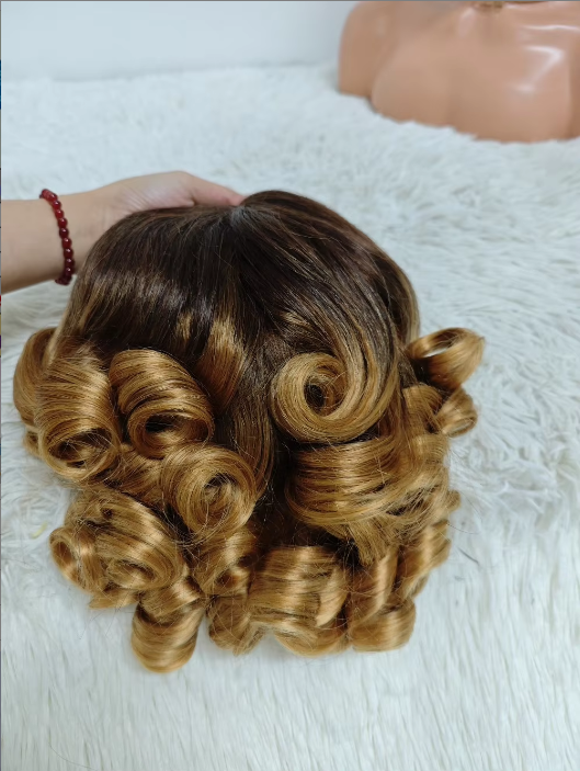 53$ Promotion 5x5 Loose Wave Wigs 14inch Ombre Color Raw Virgin Hair Wigs 4/350 1B/99J 4/27 Lace Closure Curly Wigs