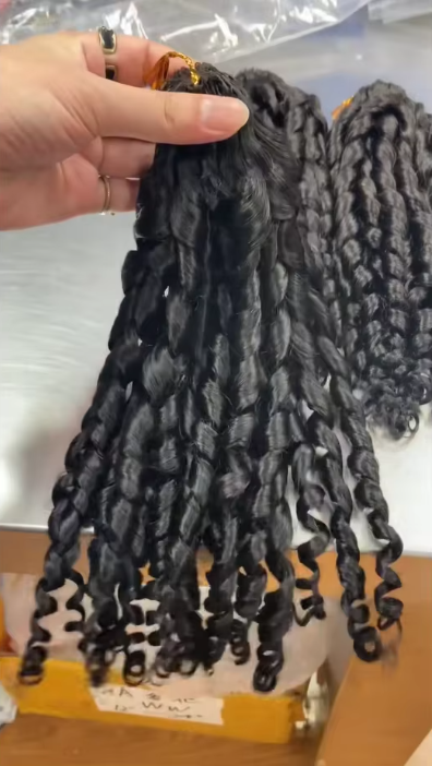 Factory Price Human Hair for Crochet Braids Hair Extension Crochet Box Braids Boho Braids