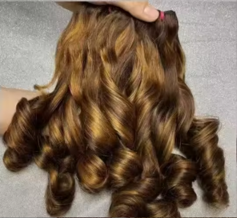 12A SDD Cuticle Alinged Raw Virgin Hair Extensions 1B30, 1B/bug, P427 Colored Unprocessed Pixie Curly Human Hair Weave