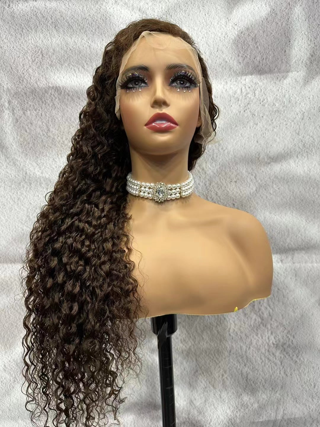 UlikeWig 13X4 Full lace frontal water wave Highlight Wigs