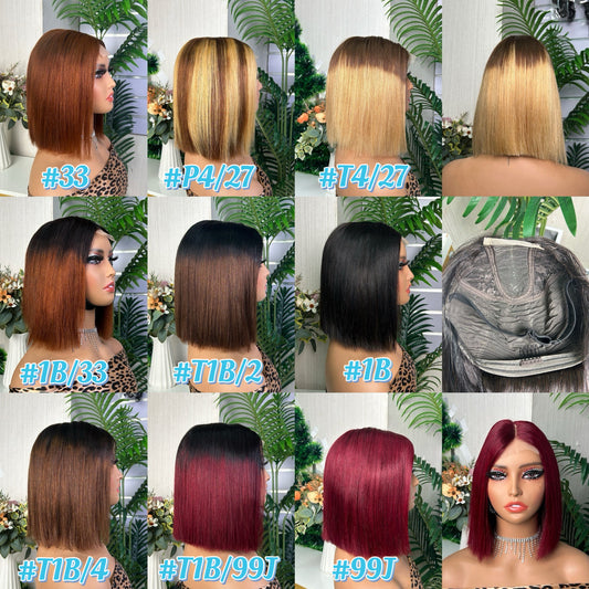 Wholesale Price Hot Selling 2*6 Bob Wig Super Double Drawn Hair 100% Human Hair
