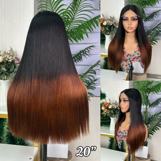 SDD 5x5 Bone Straight Wig Super Double Drawn Wig 100% Glueless Wig Vietnam Bone Straight