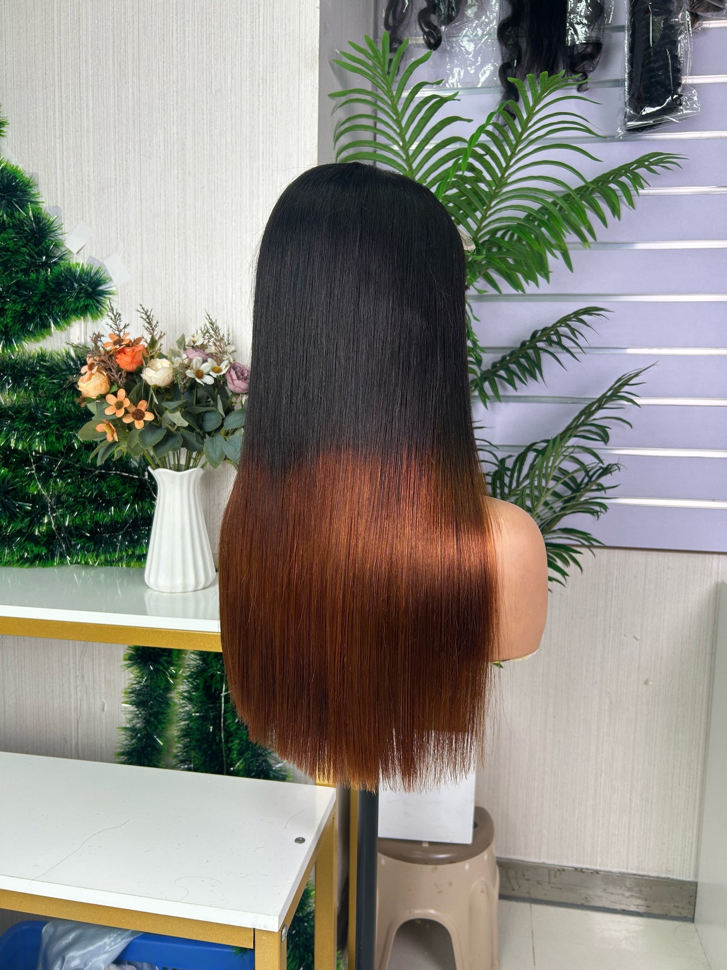 SDD 5x5 Bone Straight Wig Super Double Drawn Wig 100% Glueless Wig Vietnam Bone Straight