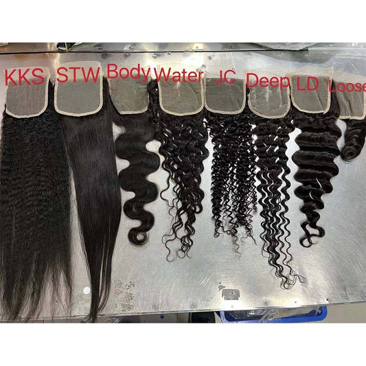 Wholesale 4x4 Transparent Lace Closure
