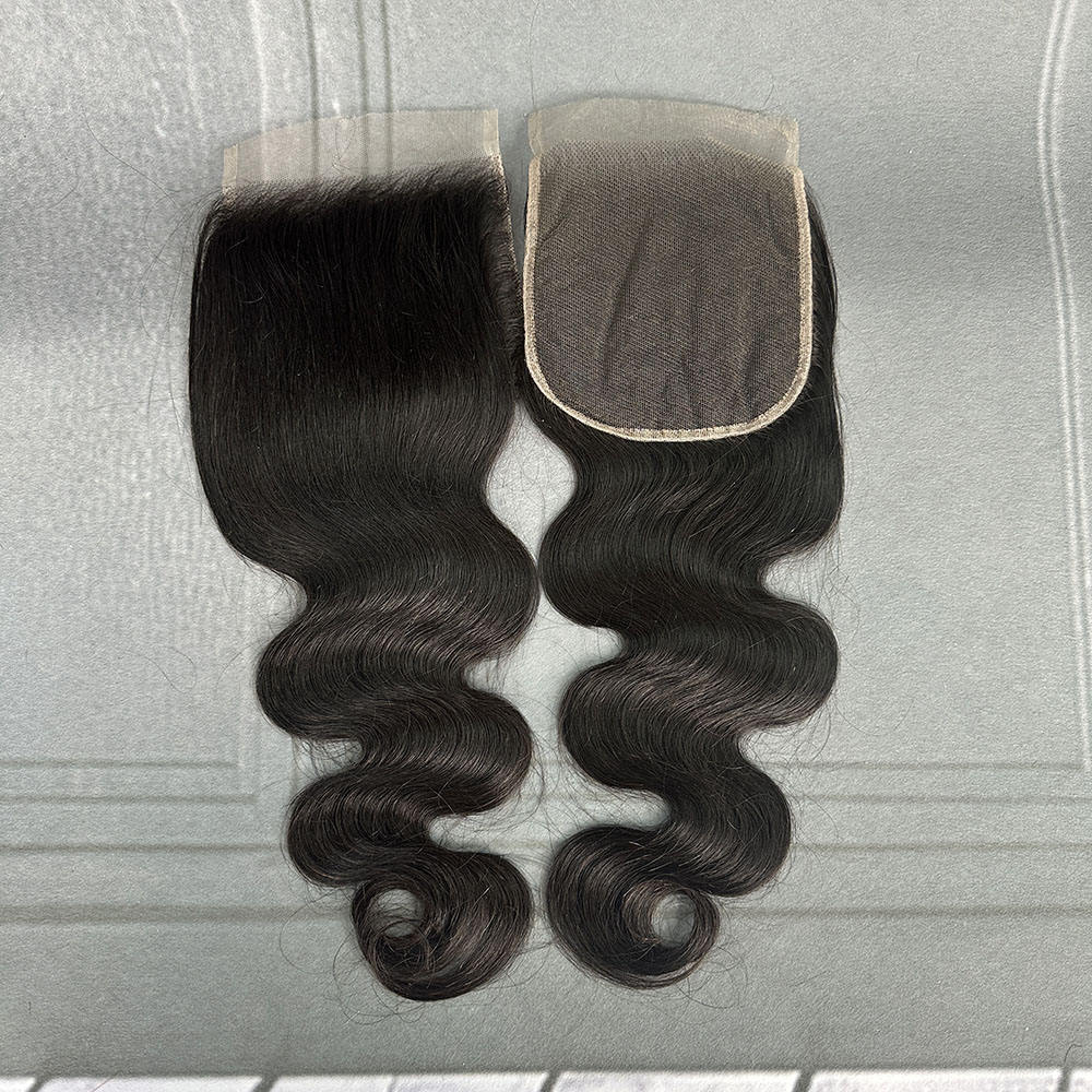 Ulikehair Vietnamese Hair 100% Virgin 12A Grade HD Lace Closure 5x5 Body Wave Toupee Density N1B#