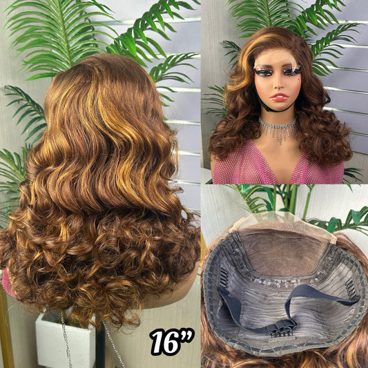 100% Virgin Human Hair High Density 12A 5*5 Vietnam SDD Loose Body Wig Brazilian Peruvian Super Double Drawn Gluesss Wig