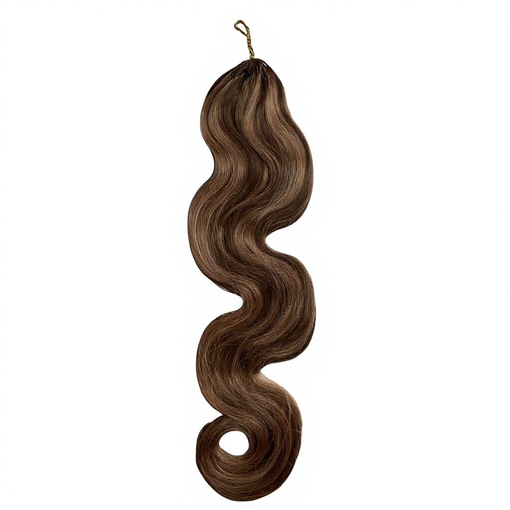 Hot Sale 100% Human Hair Unprocessed Price Vietnamese Hair Body Wave Color 4/30 Feathers Crochet Hair for Braiding