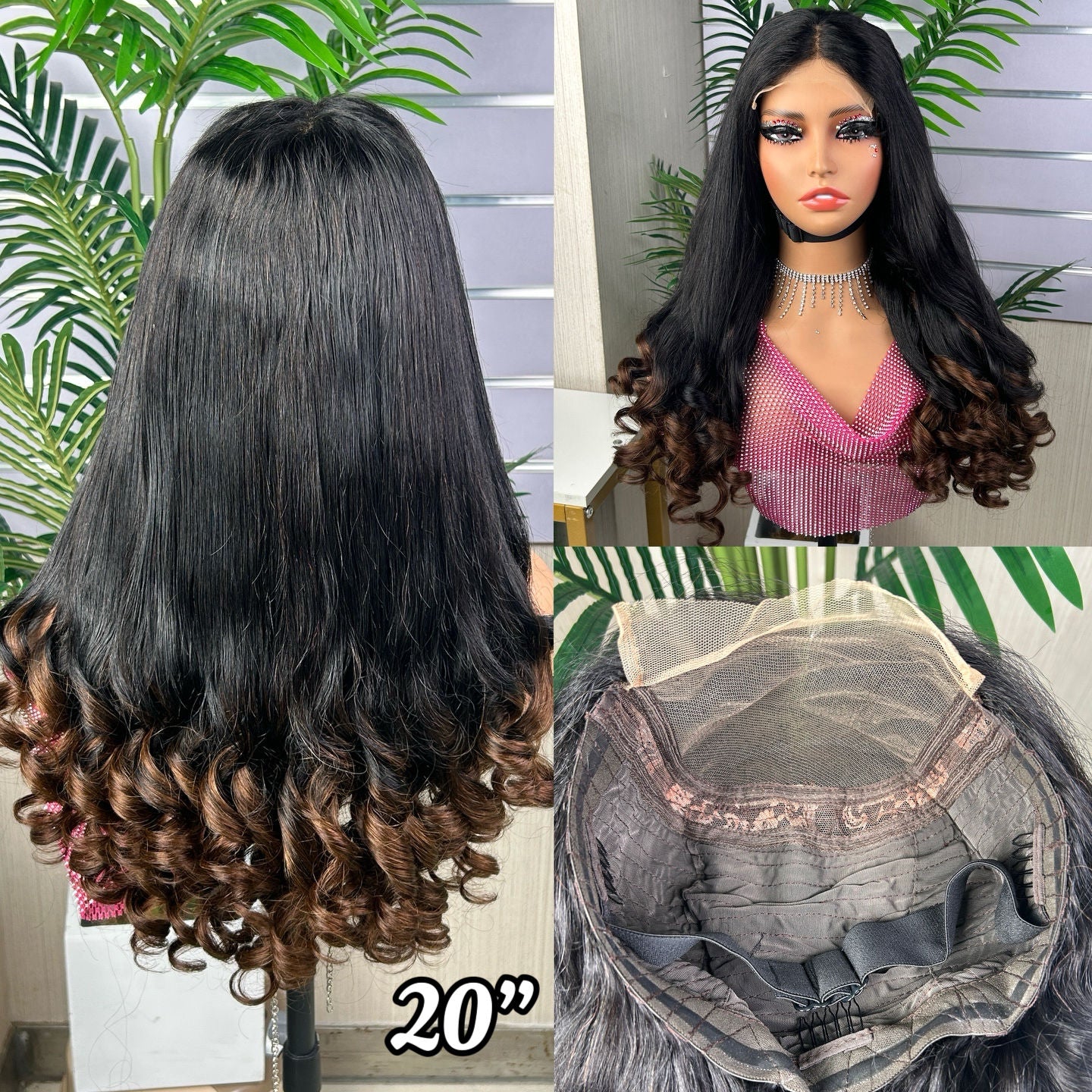 Wholesale Virgin Hair Wig 100% Human Hair Bouncy Wig With 5*5 Closure Bouncy Glueless Wig SDD Quality Full Density