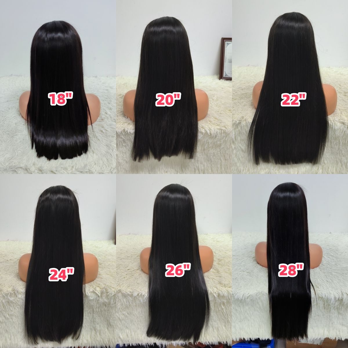 Promotion 12A Grade SDD Wigs Raw Virgin Hair 13x4 Frontal Lace Wigs No Tangled Silky Fuller Bone Straight Hair Wig