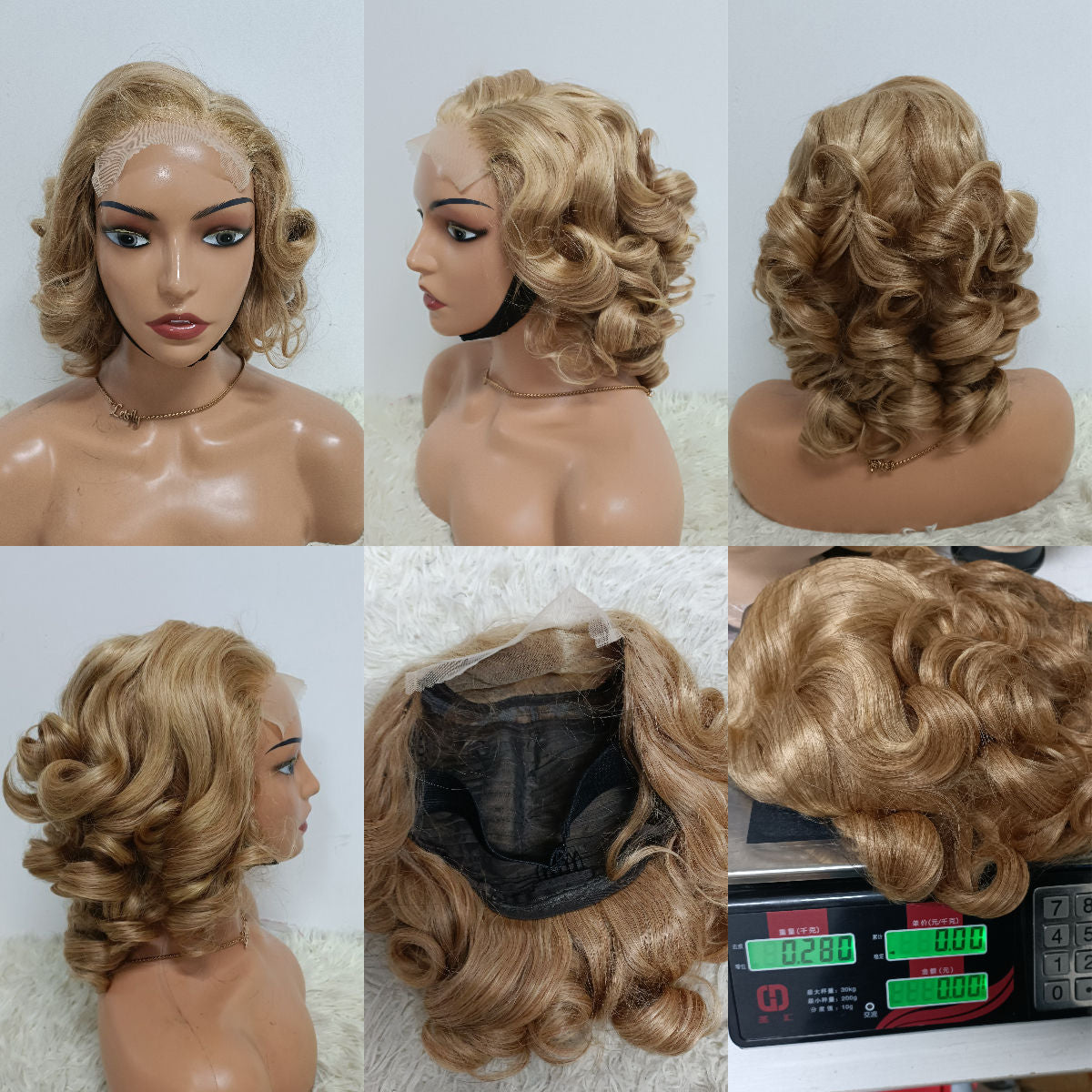 53$ Promotion 5x5 Loose Wave Wigs 14inch Ombre Color Raw Virgin Hair Wigs 4/350 1B/99J 4/27 Lace Closure Curly Wigs