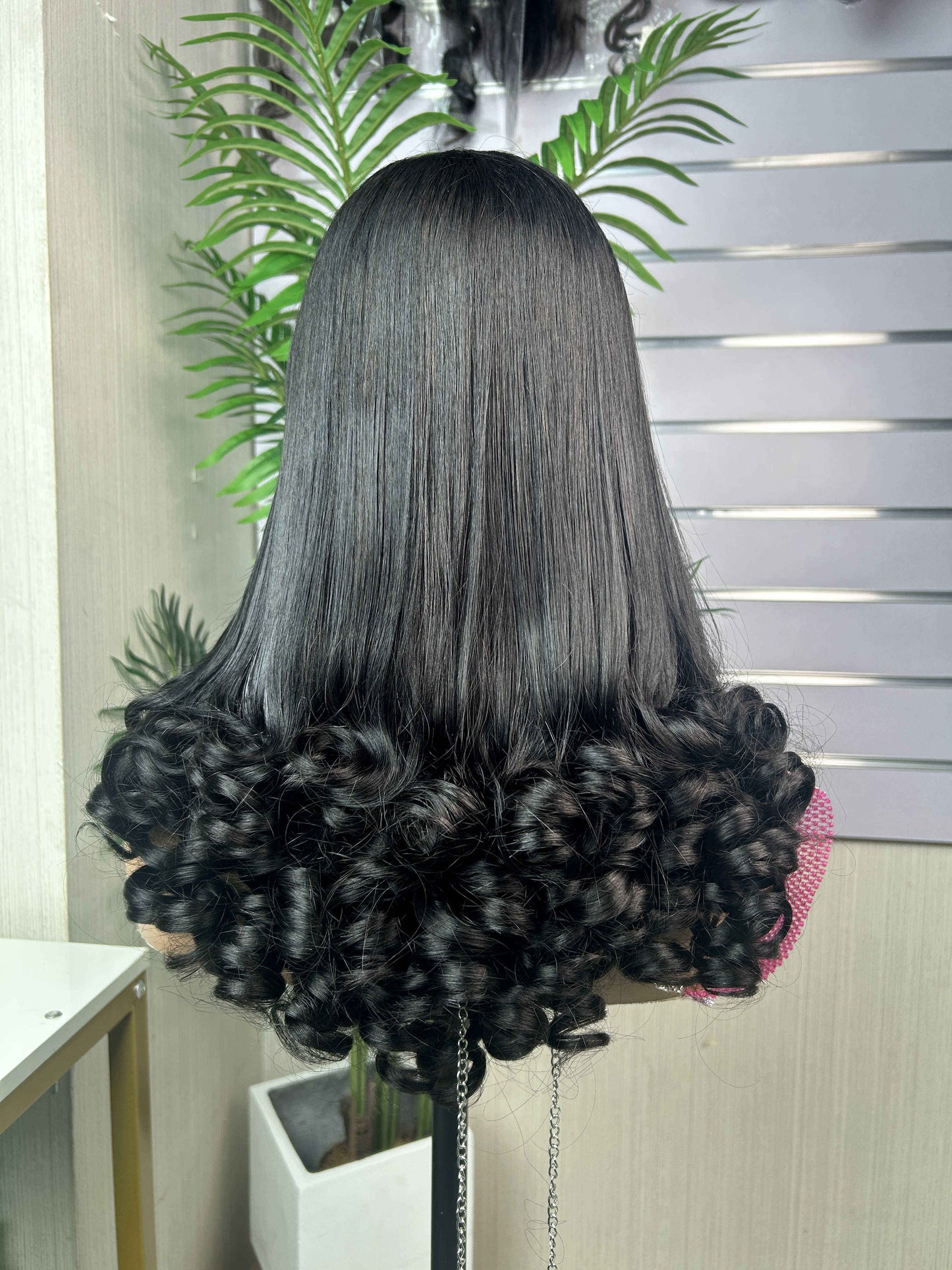 Wholesale Virgin Hair Wig 100% Human Hair Bouncy Wig With 5*5 Closure Bouncy Glueless Wig SDD Quality Full Density