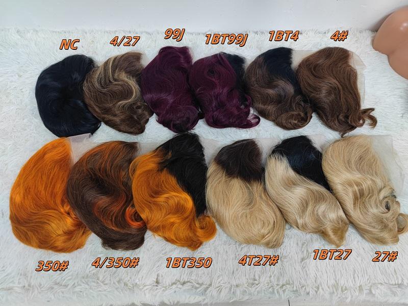 Promotion 10$ Pixie Straight 13x4 Lace Frontal Wigs Wholesale Brazilian Wigs 100% Human Hair Wigs for Black Woman