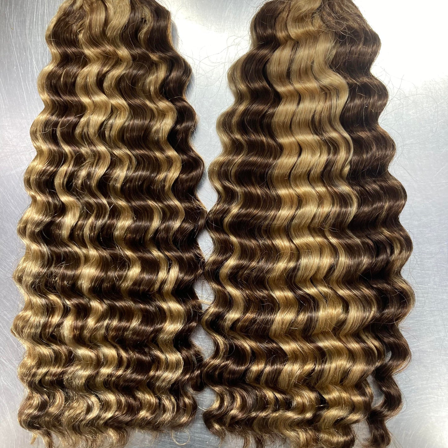 100% Top Quality Super Double Drawn #4/27 Deep Wave Multiple Colors & Textures Human Hair Extensions for Braiding