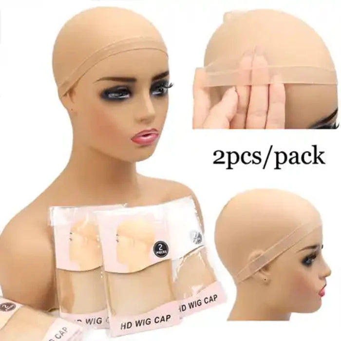 HD Wig Cap Thin Invisible Stretch Wigs Cap -No Ship Alone, It Need Ship With Hair